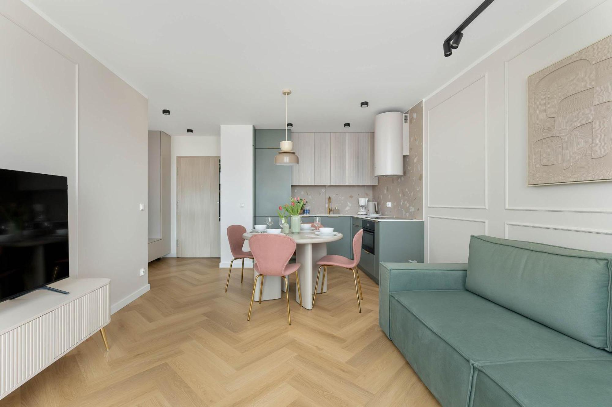 Apartament Kolumba Charming With Balcony & Parking In By Renters Kołobrzeg
